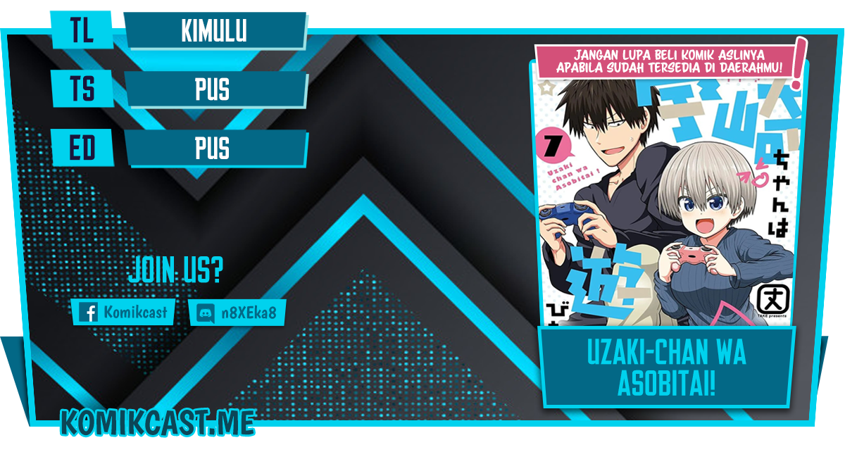 Baca Komik Uzaki-chan wa Asobitai! Chapter 92 Gambar 1