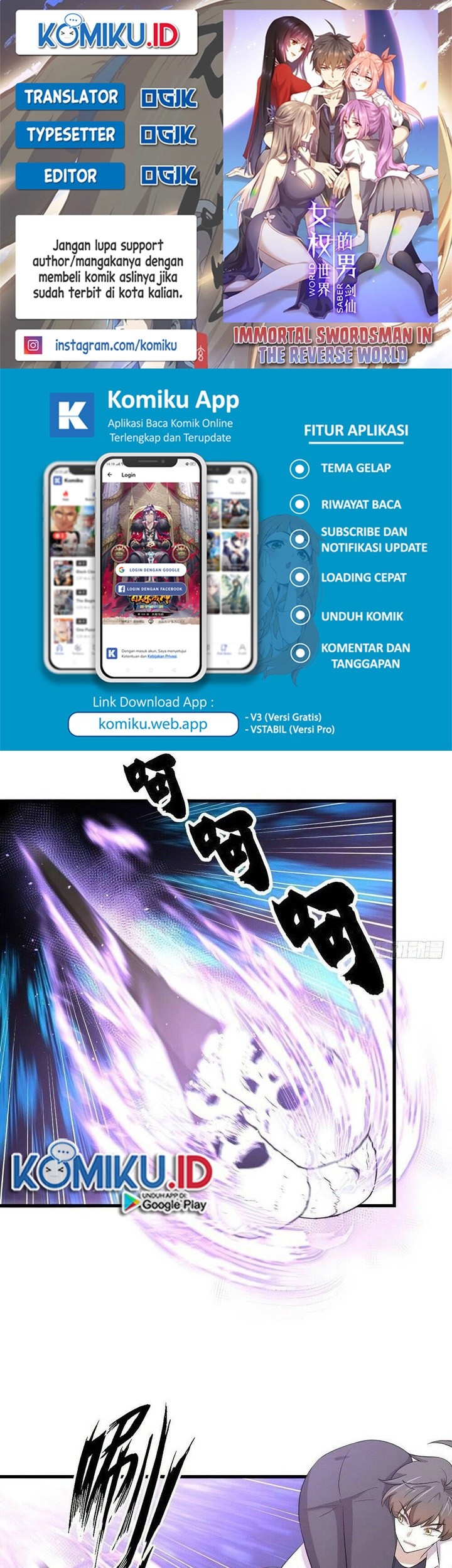 Baca Komik Immortal Swordsman in The Reverse World Chapter 365 Gambar 1