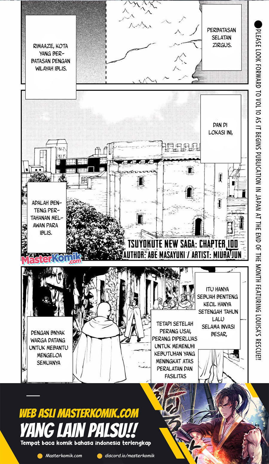 Baca Manga Tsuyokute New Saga Chapter 101 Gambar 2