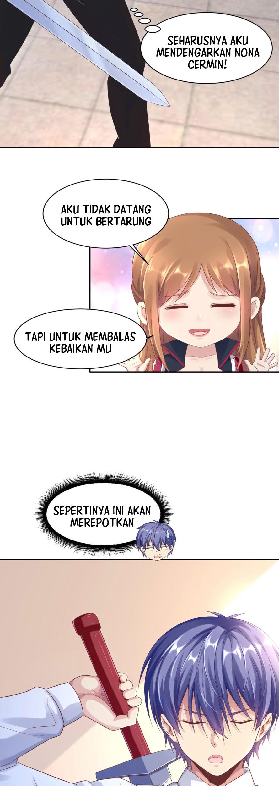 I Grinding Levels Inside The Mirror Chapter 32 Gambar 29