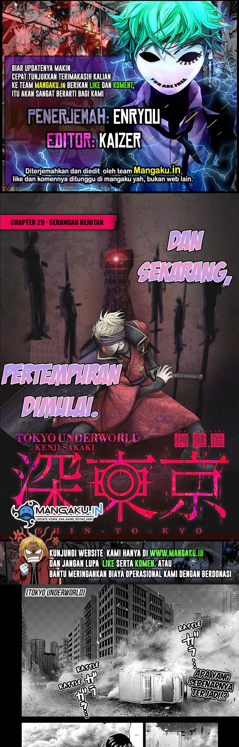 Baca Komik Tokyo Underworld Chapter 29 Gambar 1