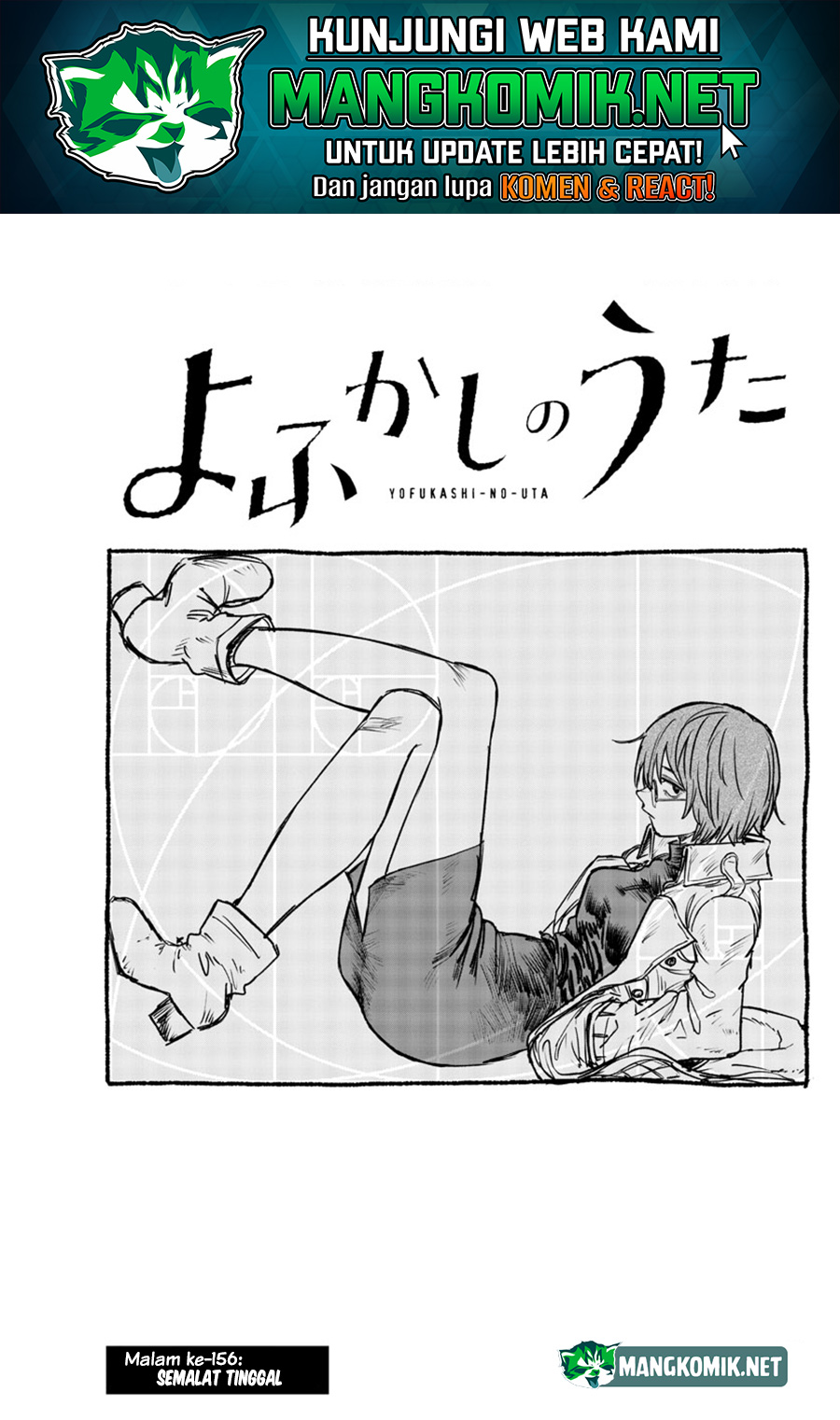 Baca  Yofukashi no Uta Chapter 156 Gambar 2