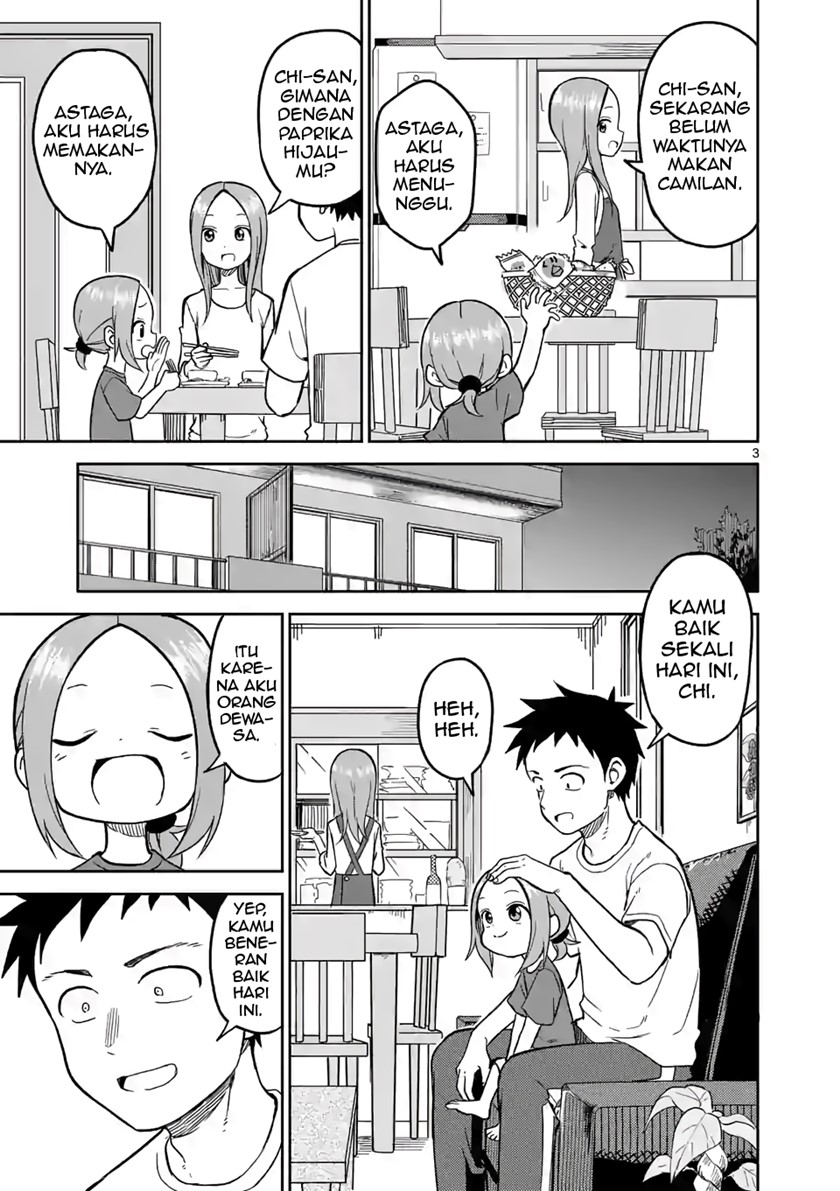 Karakai Jouzu no (Moto) Takagi-san Chapter 142 Gambar 3