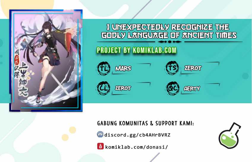 Baca Komik I Unexpectedly Recognize the Godly Language of Ancient Times Chapter 06 Gambar 1