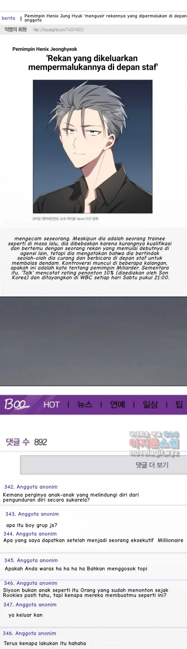 Baca Komik The Second Life of an Idol Chapter 20 Gambar 1