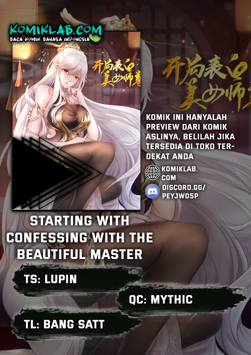 Baca Komik Starting With Confessing With the Beautiful Master Chapter 10 Gambar 1