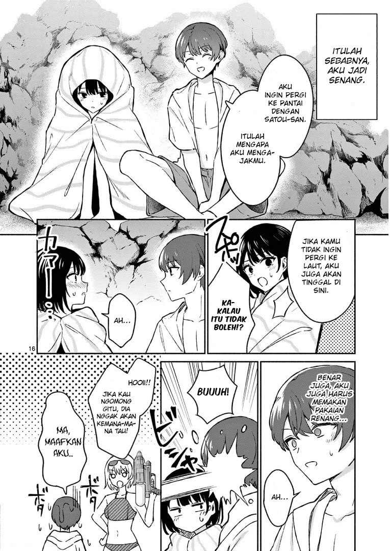 Shiotaiou no Sato-san ga Ore ni dake Amai Chapter 28 Gambar 18