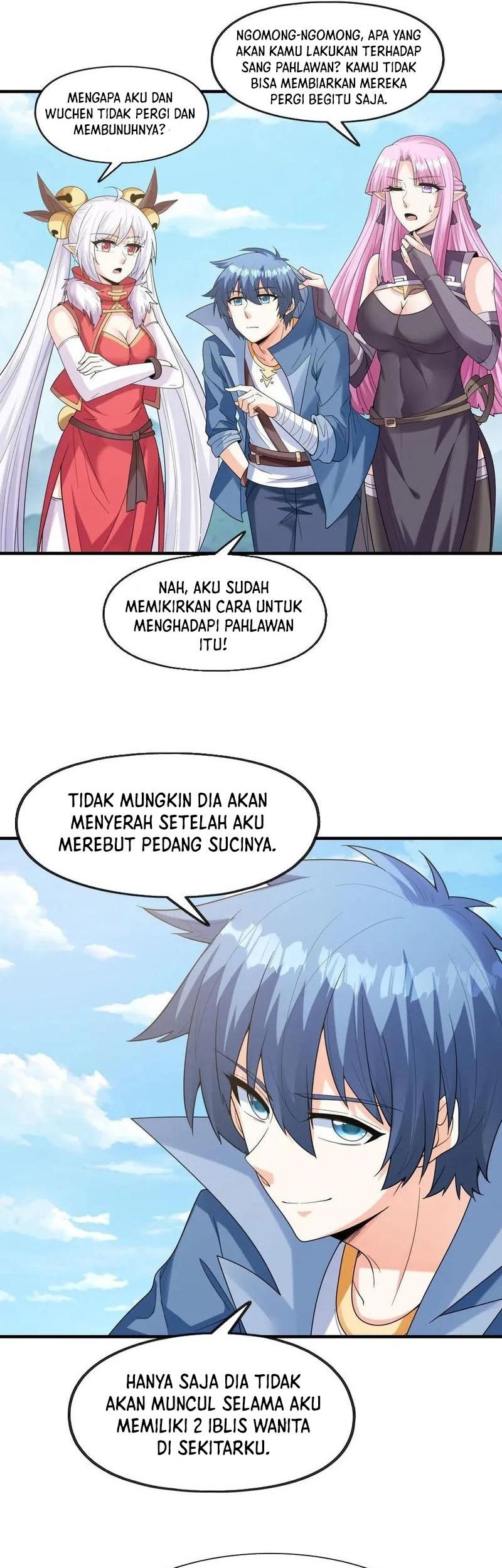 My Harem Is Entirely Female Demon Villains Chapter 55 Gambar 34