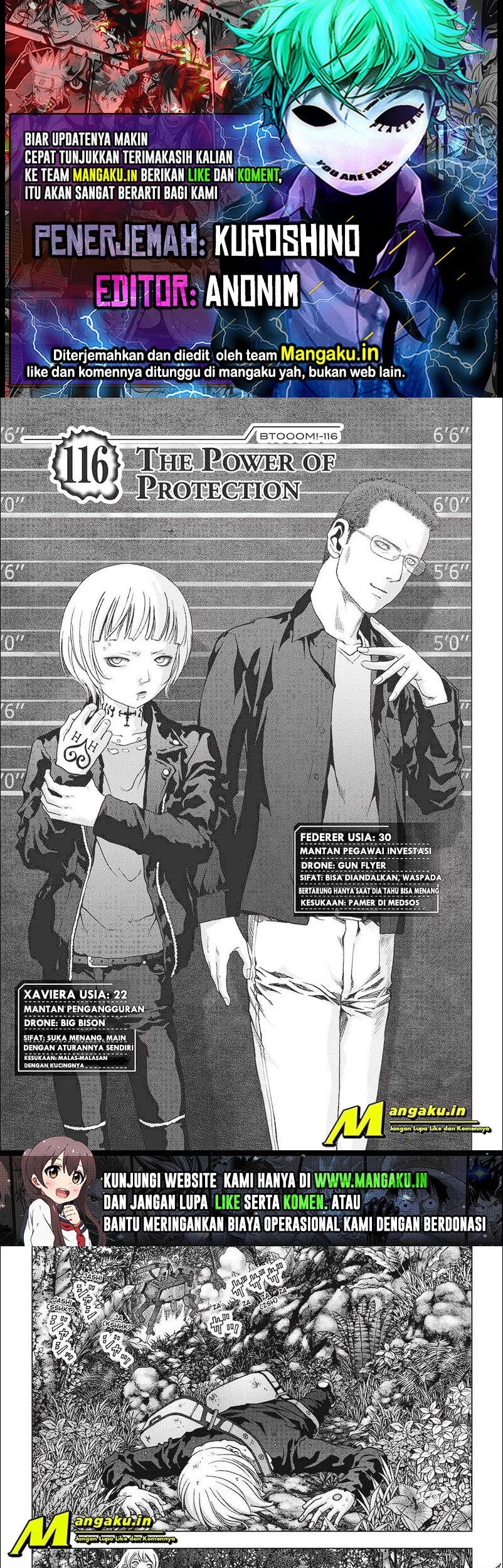 Baca Komik Btooom! Chapter 116.1 Gambar 1