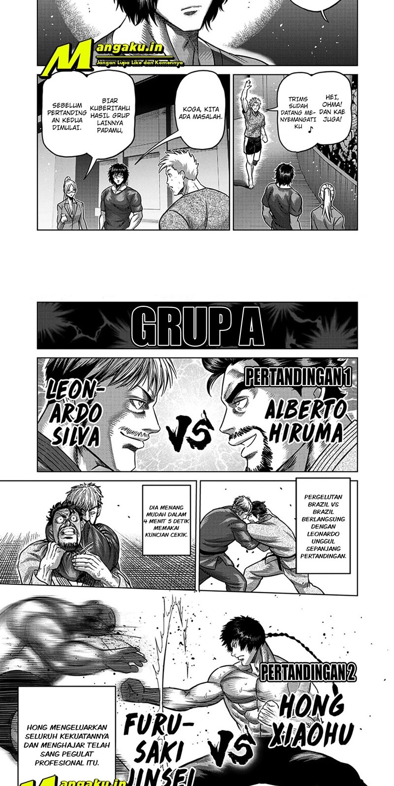 Baca Kengan Omega Chapter 164 Gambar 2