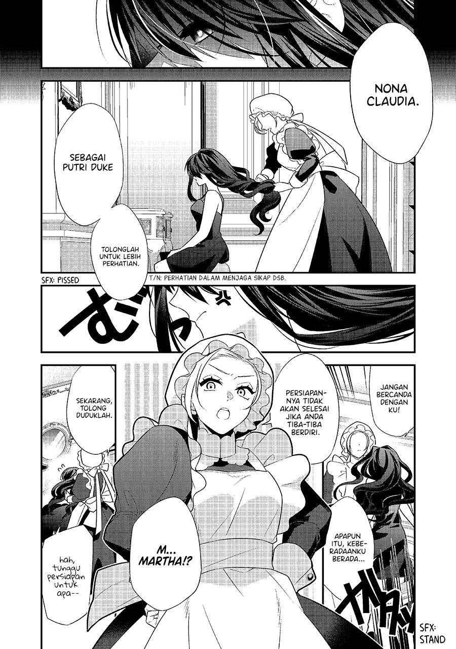 Danzaisareta Akuyaku Reijou wa, Gyakkou shite Kanpeki na Akujo wo Mezasu Chapter 01.1 Gambar 28