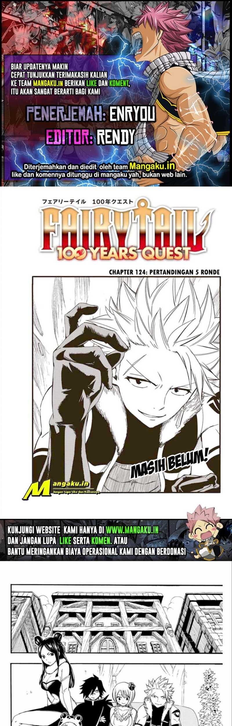 Baca Komik Fairy Tail: 100 Years Quest Chapter 124 Gambar 1