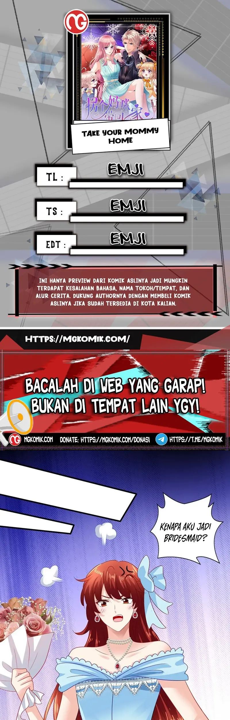 Baca Komik Take Your Mommy Home Chapter 408 Gambar 1