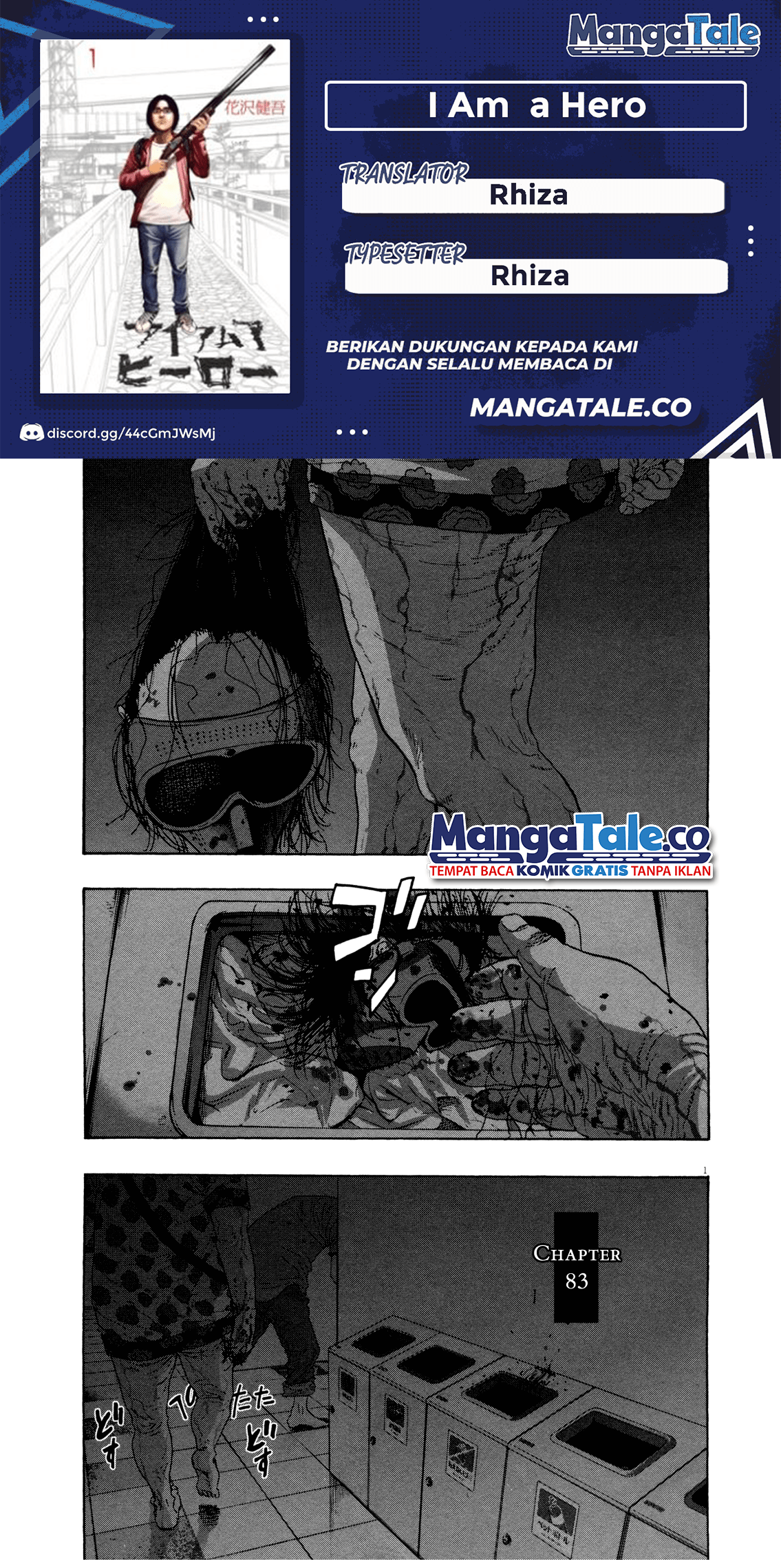 Baca Komik I Am a Hero Chapter 83 Gambar 1