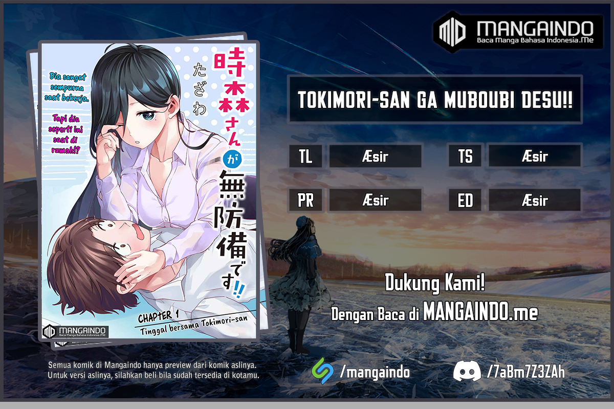Baca Komik Tokimori-san ga Muboubi desu!! Chapter 03 Gambar 1