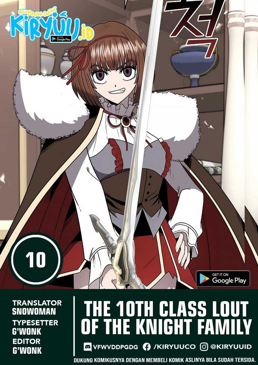 Baca Komik The 10th Class Lout of the Knight Family Chapter 10 Gambar 1