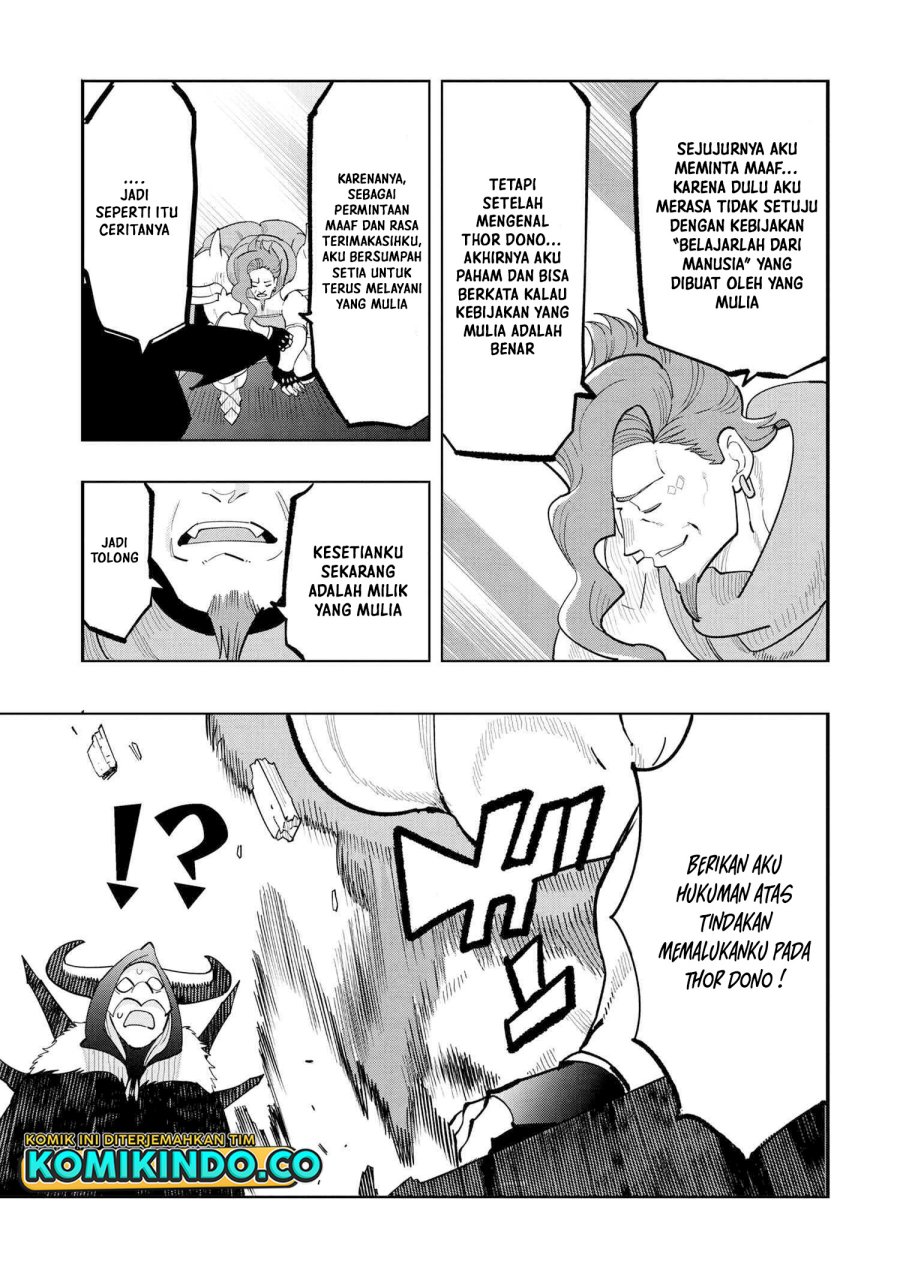 Souzou Renkinjutsushi wa Jiyuu wo Ouka suru: Kokyou wo Tsuihou saretara, Maou no Ohizamoto de Chouzetsu Kouka no Magic Item Tsukuri-houdai ni Narimashita Chapter 09.3 Gambar 8