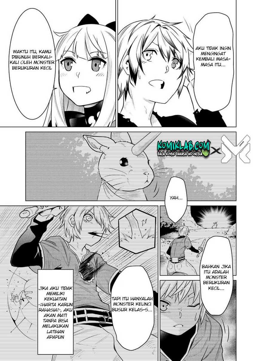 SSS Rank Dungeon de Knife Ippon Tewatasare Tsuihou Sareta Shiro Madoushi Chapter 02.2 Gambar 10