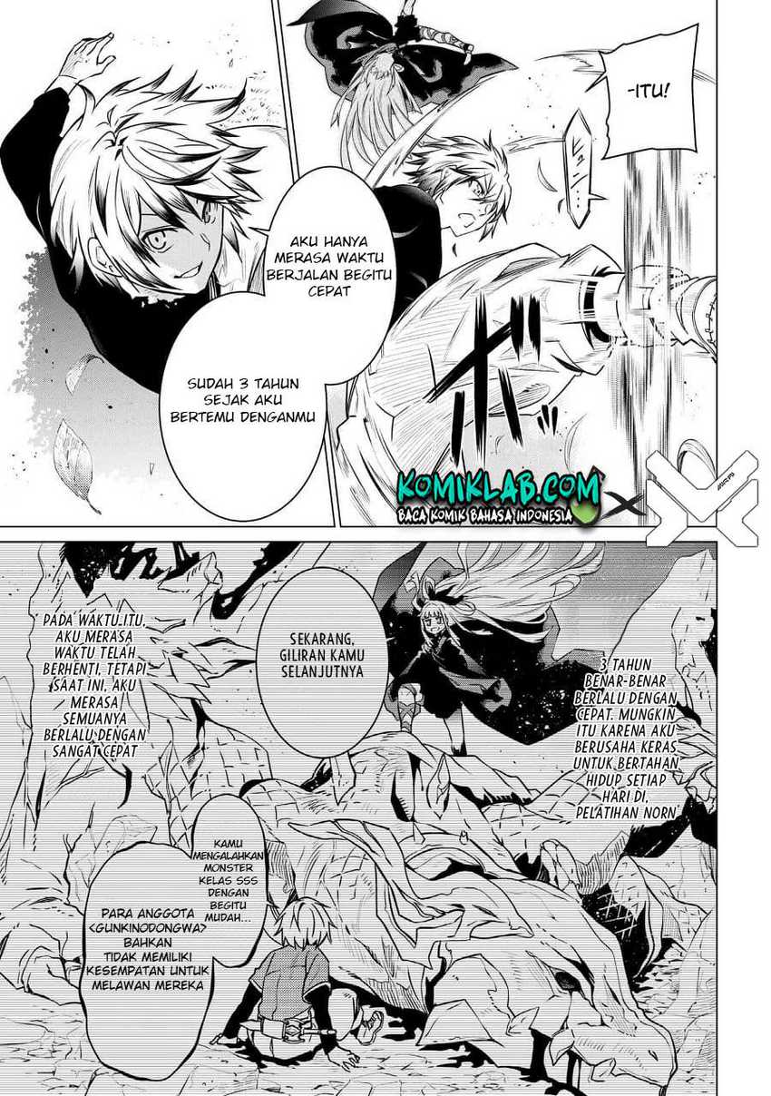 SSS Rank Dungeon de Knife Ippon Tewatasare Tsuihou Sareta Shiro Madoushi Chapter 02.2 Gambar 16