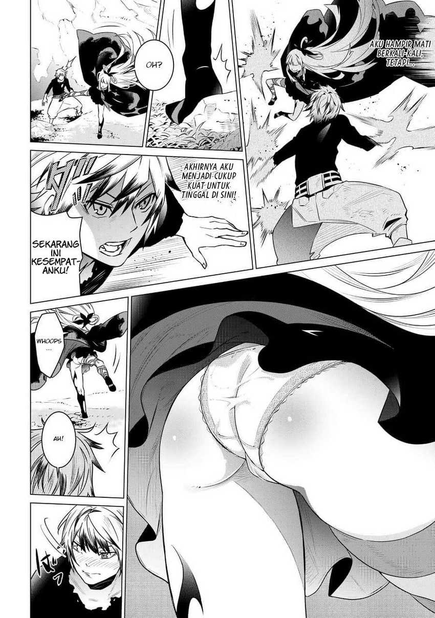 SSS Rank Dungeon de Knife Ippon Tewatasare Tsuihou Sareta Shiro Madoushi Chapter 02.2 Gambar 17