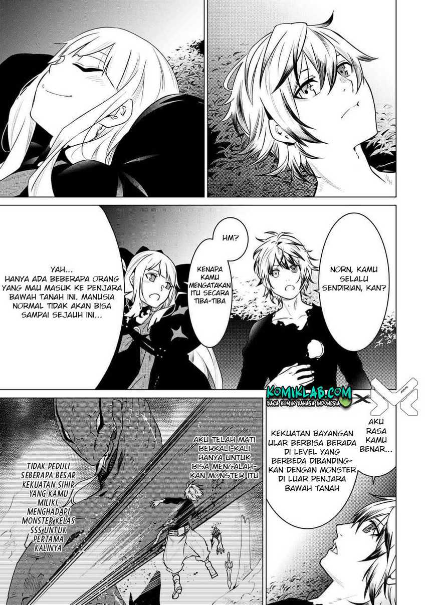 SSS Rank Dungeon de Knife Ippon Tewatasare Tsuihou Sareta Shiro Madoushi Chapter 02.2 Gambar 20