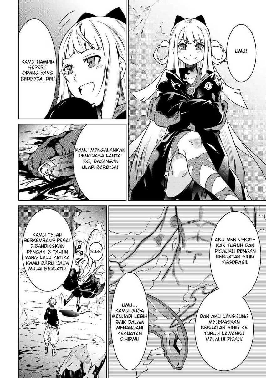 SSS Rank Dungeon de Knife Ippon Tewatasare Tsuihou Sareta Shiro Madoushi Chapter 02.2 Gambar 9