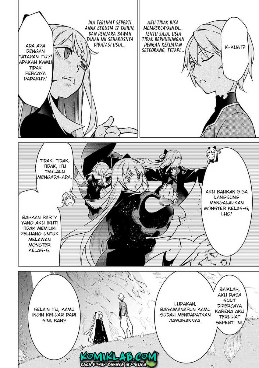 SSS Rank Dungeon de Knife Ippon Tewatasare Tsuihou Sareta Shiro Madoushi Chapter 02.1 Gambar 14