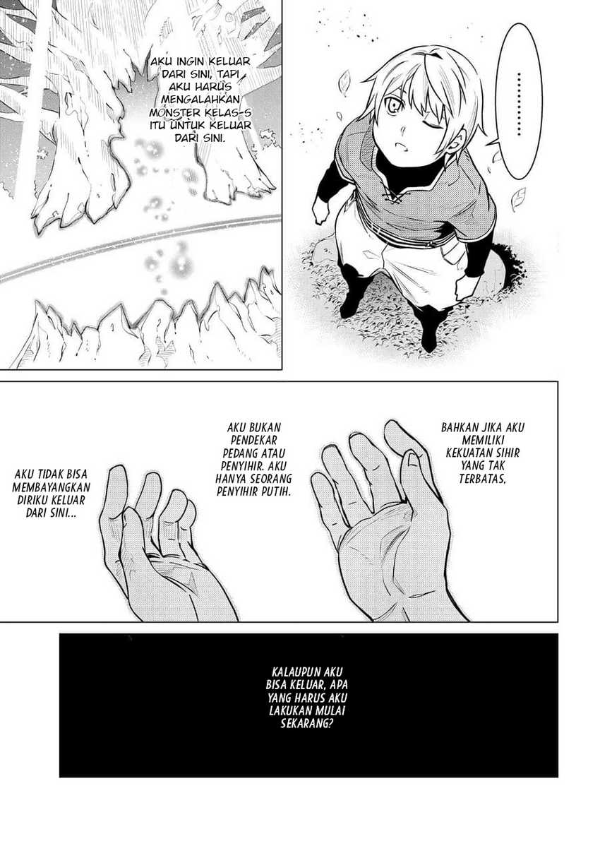 SSS Rank Dungeon de Knife Ippon Tewatasare Tsuihou Sareta Shiro Madoushi Chapter 02.1 Gambar 15