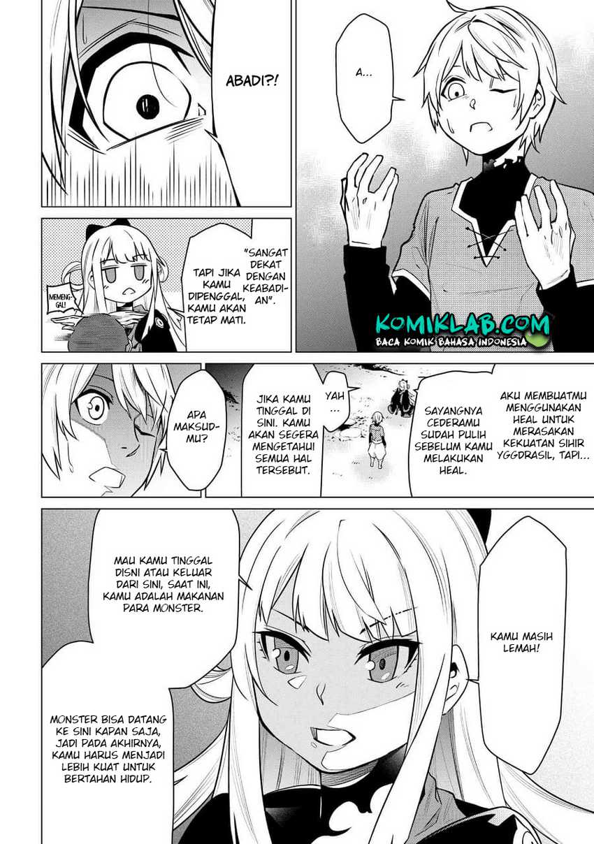 SSS Rank Dungeon de Knife Ippon Tewatasare Tsuihou Sareta Shiro Madoushi Chapter 02.1 Gambar 20