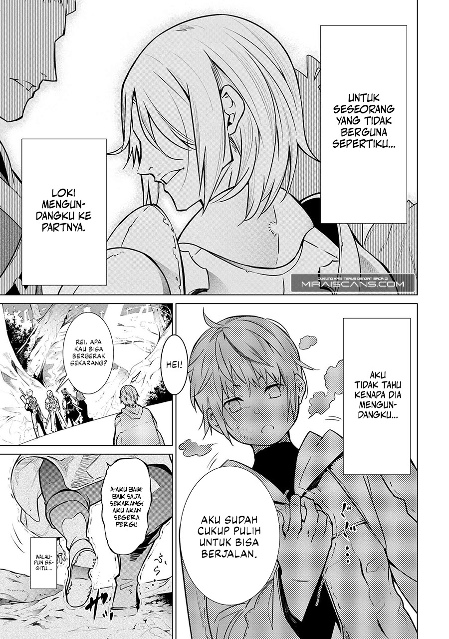 SSS Rank Dungeon de Knife Ippon Tewatasare Tsuihou Sareta Shiro Madoushi Chapter 01 Gambar 14