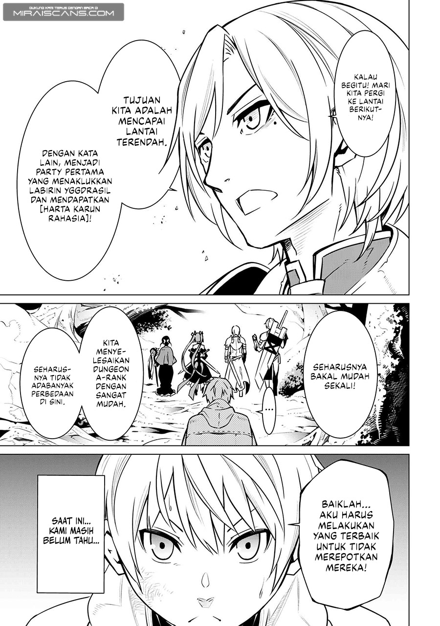 SSS Rank Dungeon de Knife Ippon Tewatasare Tsuihou Sareta Shiro Madoushi Chapter 01 Gambar 16