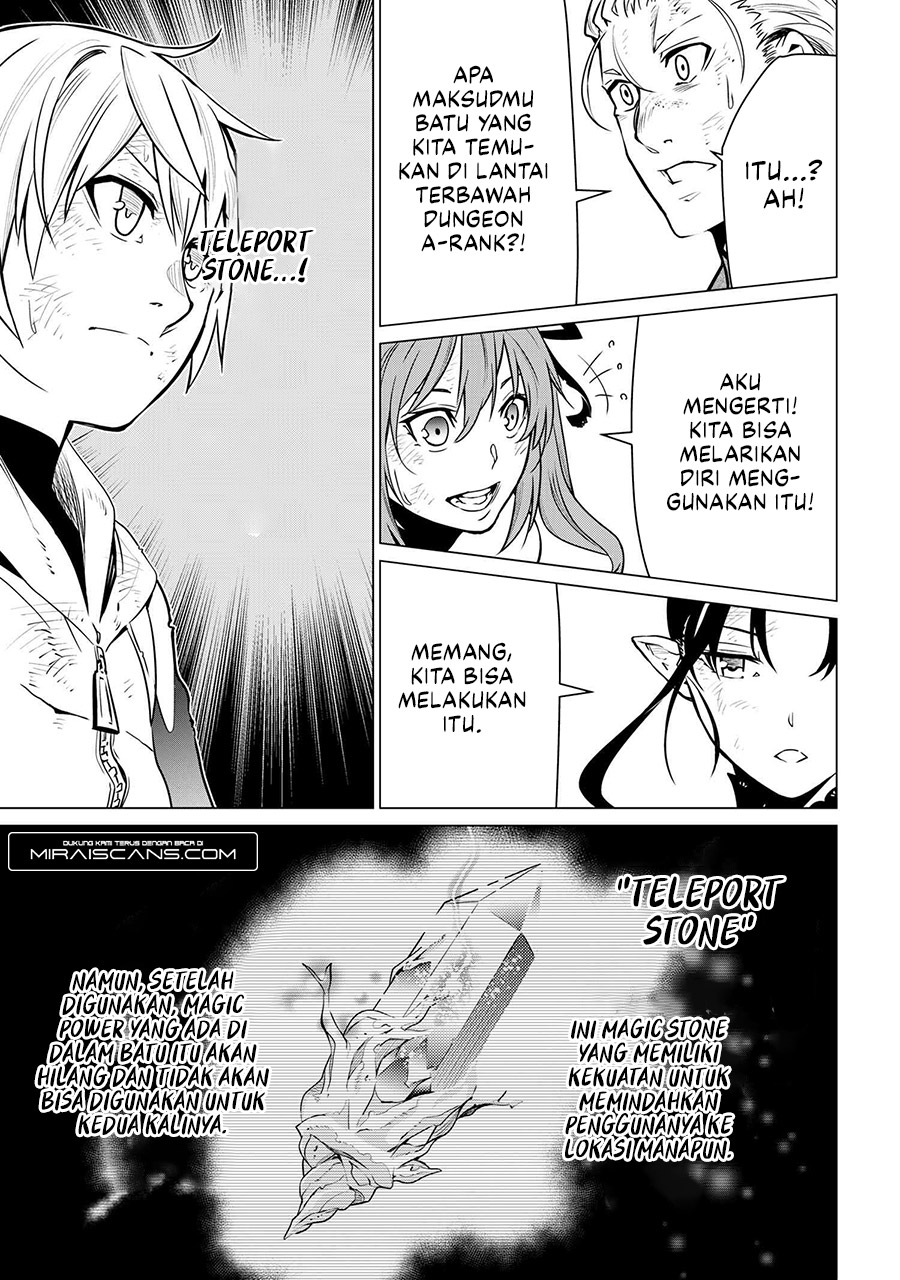 SSS Rank Dungeon de Knife Ippon Tewatasare Tsuihou Sareta Shiro Madoushi Chapter 01 Gambar 22