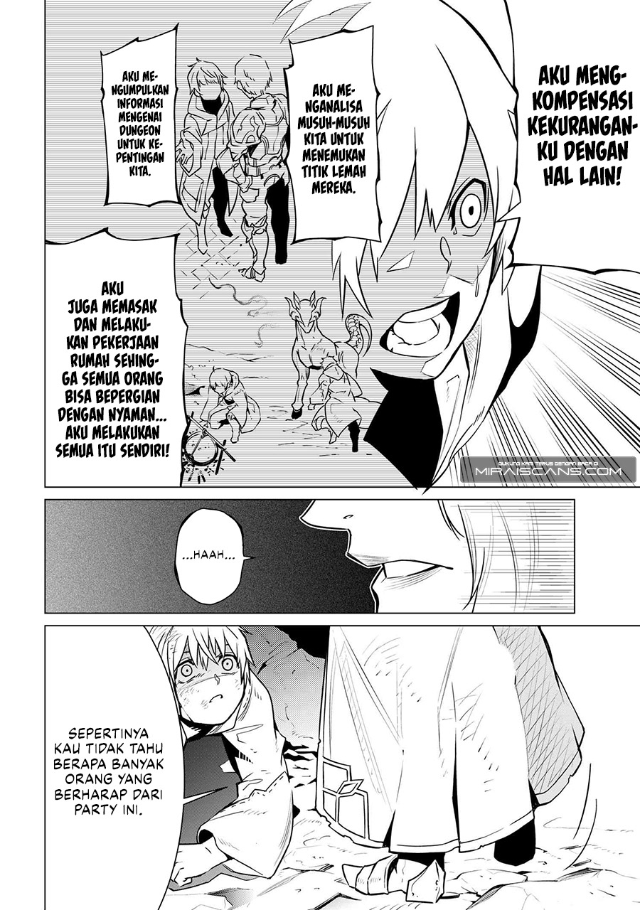 SSS Rank Dungeon de Knife Ippon Tewatasare Tsuihou Sareta Shiro Madoushi Chapter 01 Gambar 31