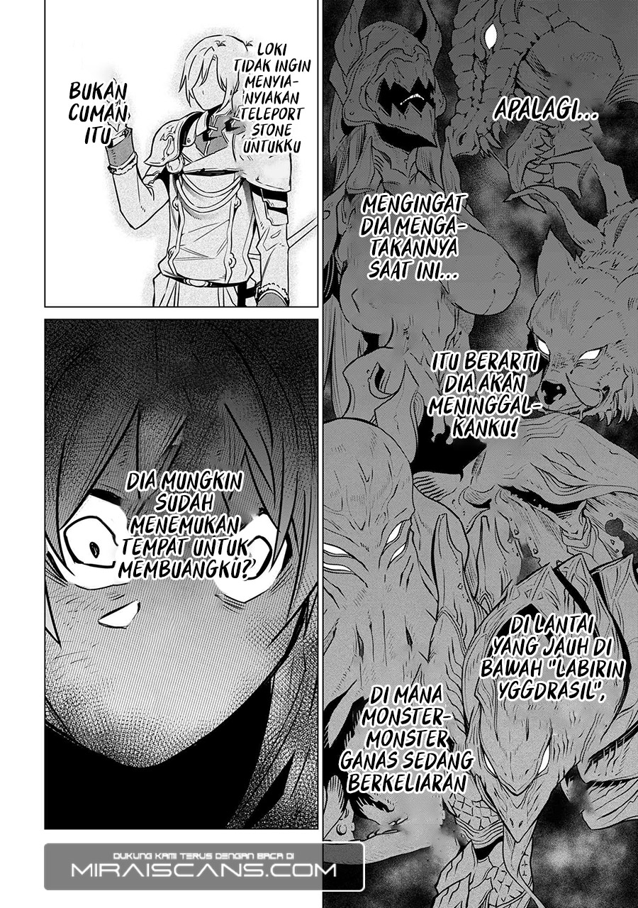 SSS Rank Dungeon de Knife Ippon Tewatasare Tsuihou Sareta Shiro Madoushi Chapter 01 Gambar 37