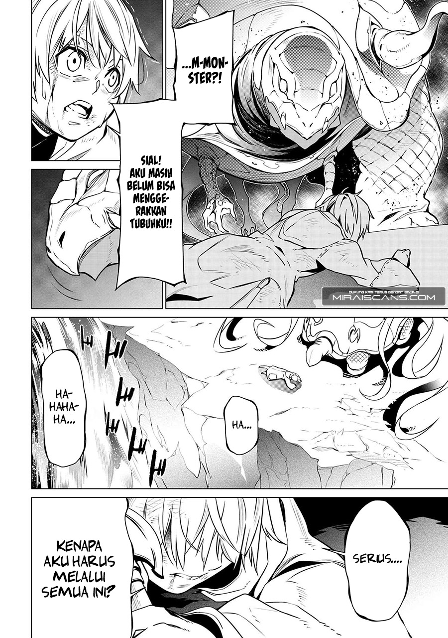 SSS Rank Dungeon de Knife Ippon Tewatasare Tsuihou Sareta Shiro Madoushi Chapter 01 Gambar 47