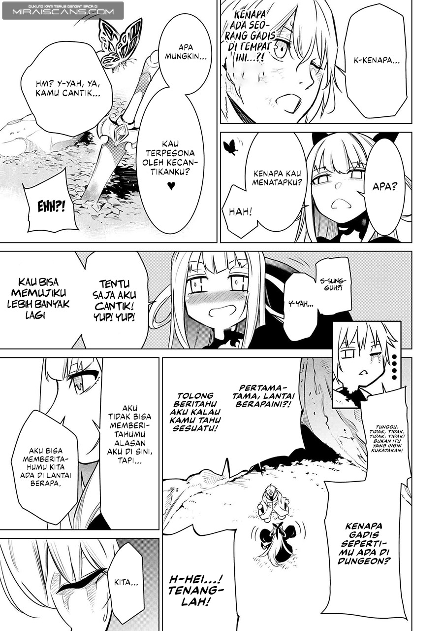 SSS Rank Dungeon de Knife Ippon Tewatasare Tsuihou Sareta Shiro Madoushi Chapter 01 Gambar 52