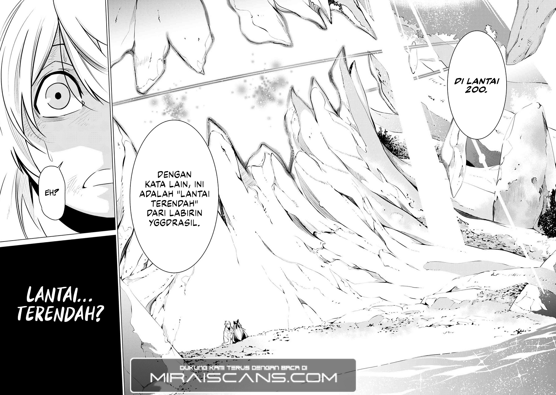 SSS Rank Dungeon de Knife Ippon Tewatasare Tsuihou Sareta Shiro Madoushi Chapter 01 Gambar 53