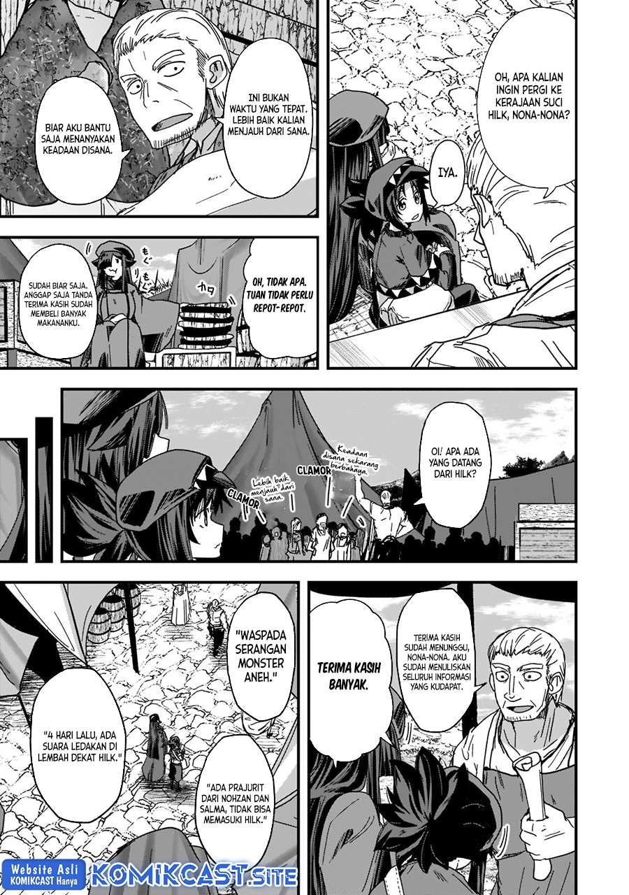 Gaikotsu Kishi-sama, Tadaima Isekai e Odekake-chuu Chapter 56.1 Gambar 14