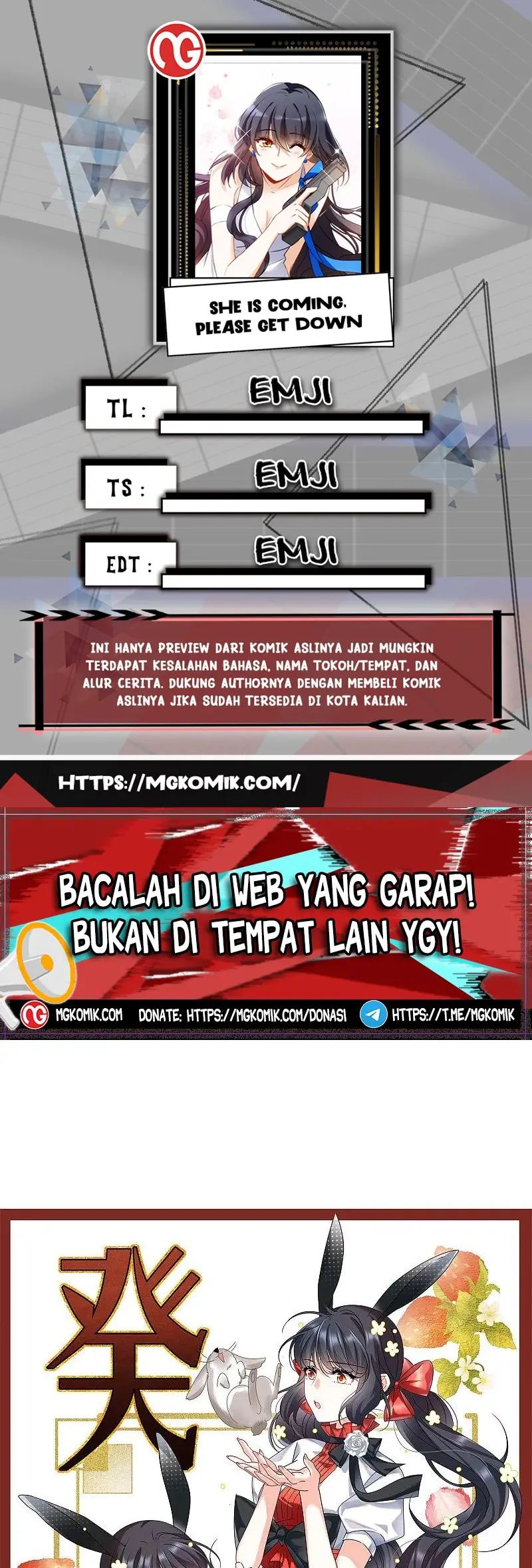 Baca Komik She Is Coming, Please Get Down! Chapter 315 Gambar 1