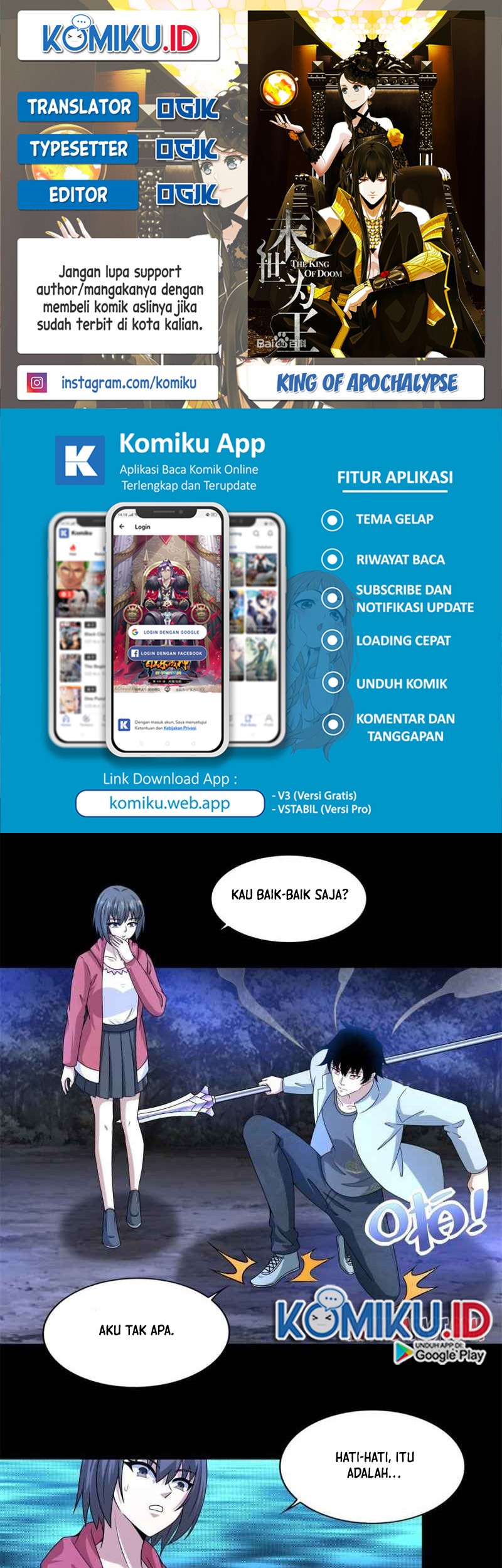 Baca Komik King of Apocalypse Chapter 433 Gambar 1