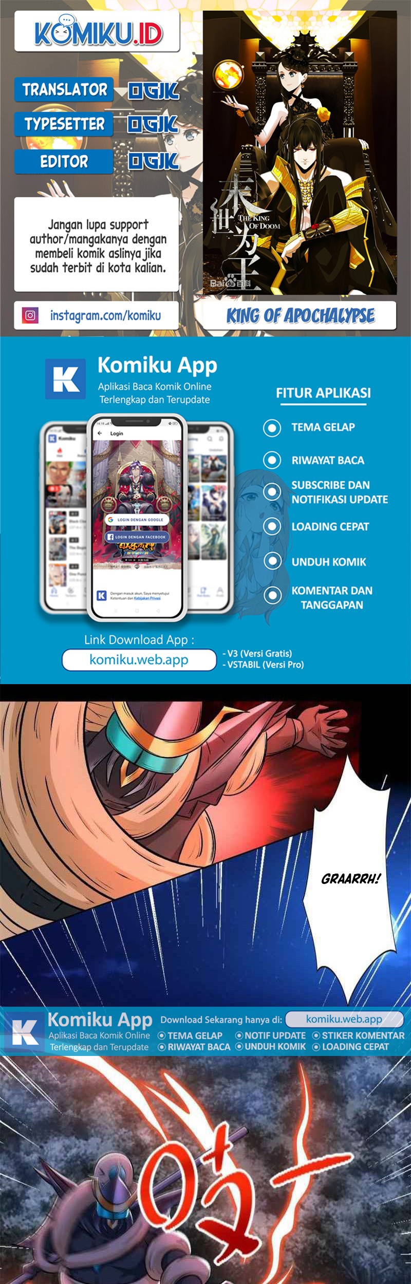 Baca Komik King of Apocalypse Chapter 435 Gambar 1