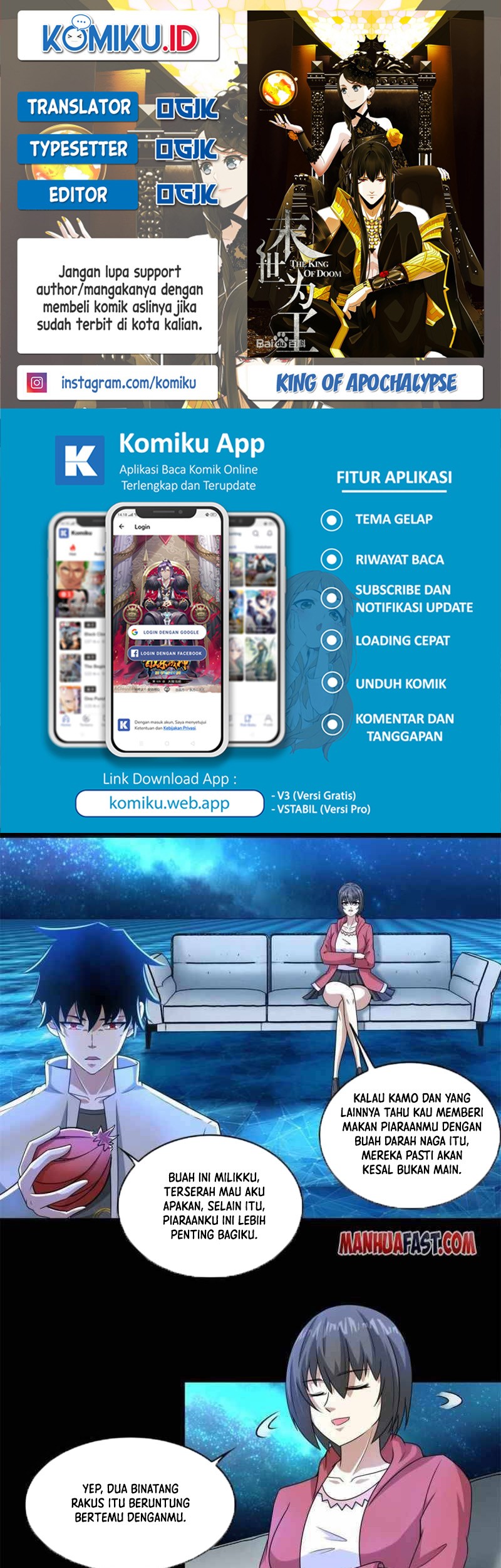 Baca Komik King of Apocalypse Chapter 437 Gambar 1