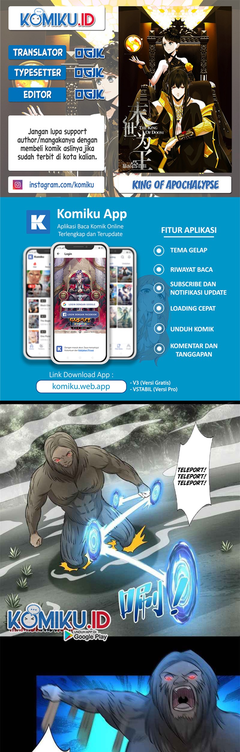 Baca Komik King of Apocalypse Chapter 439 Gambar 1
