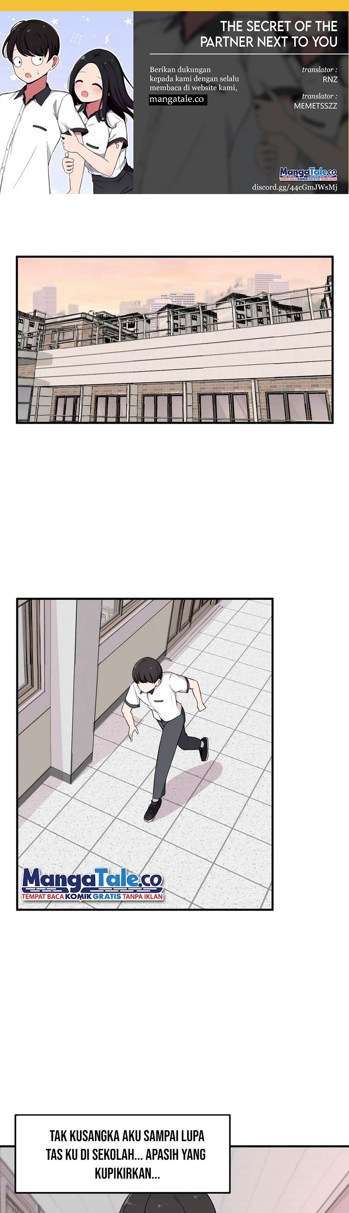 Baca Komik The Secret of the Partner Next to You Chapter 06 Gambar 1