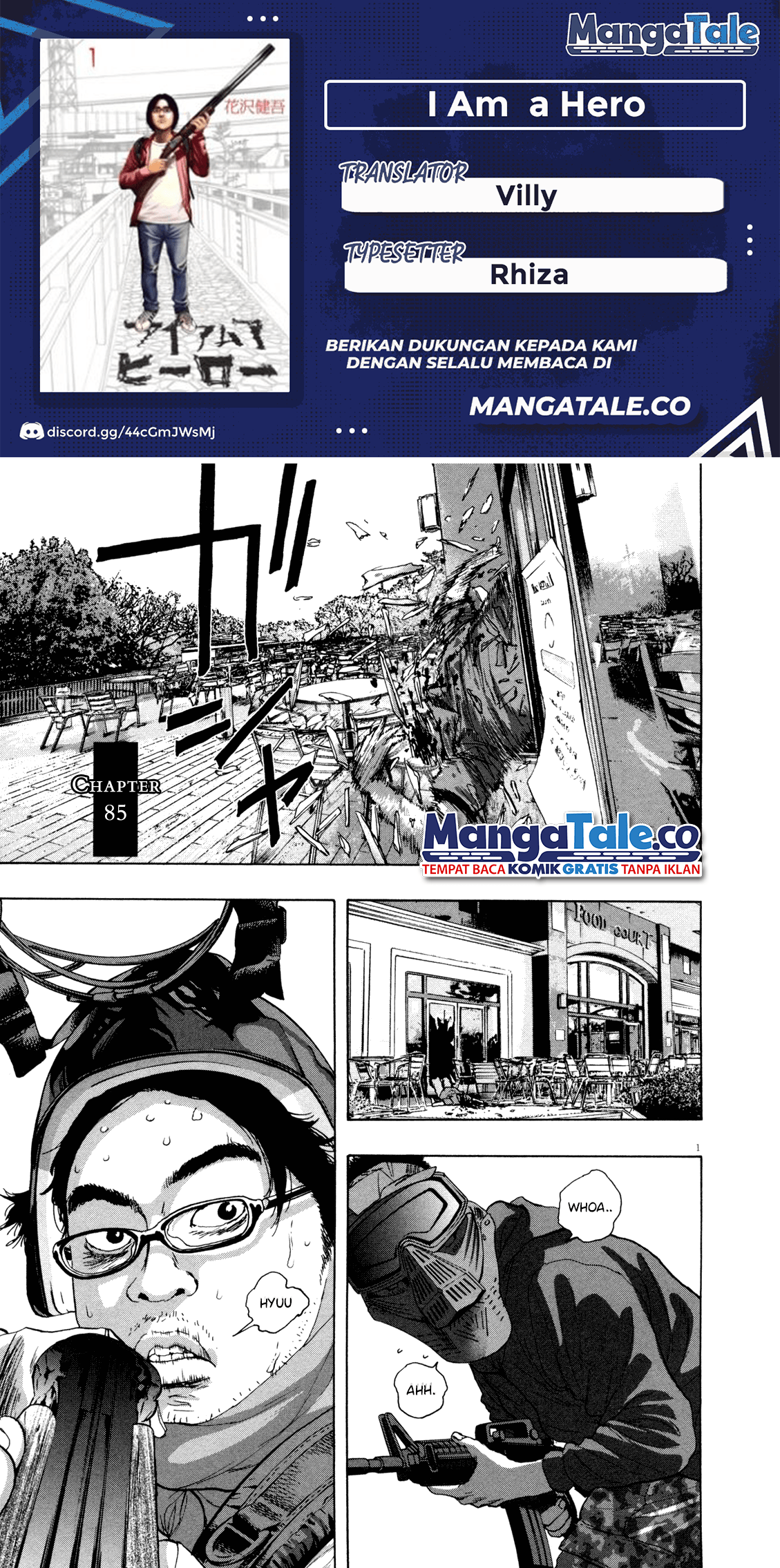 Baca Komik I Am a Hero Chapter 85 Gambar 1