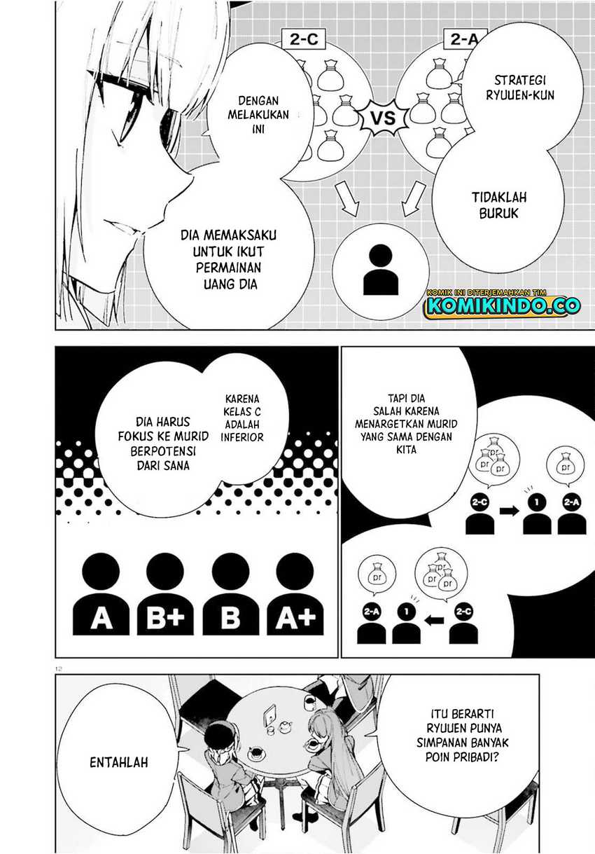 Youkoso Jitsuryoku Shijou Shugi no Kyoushitsu e: 2-nensei-hen Chapter 08.5 Gambar 13