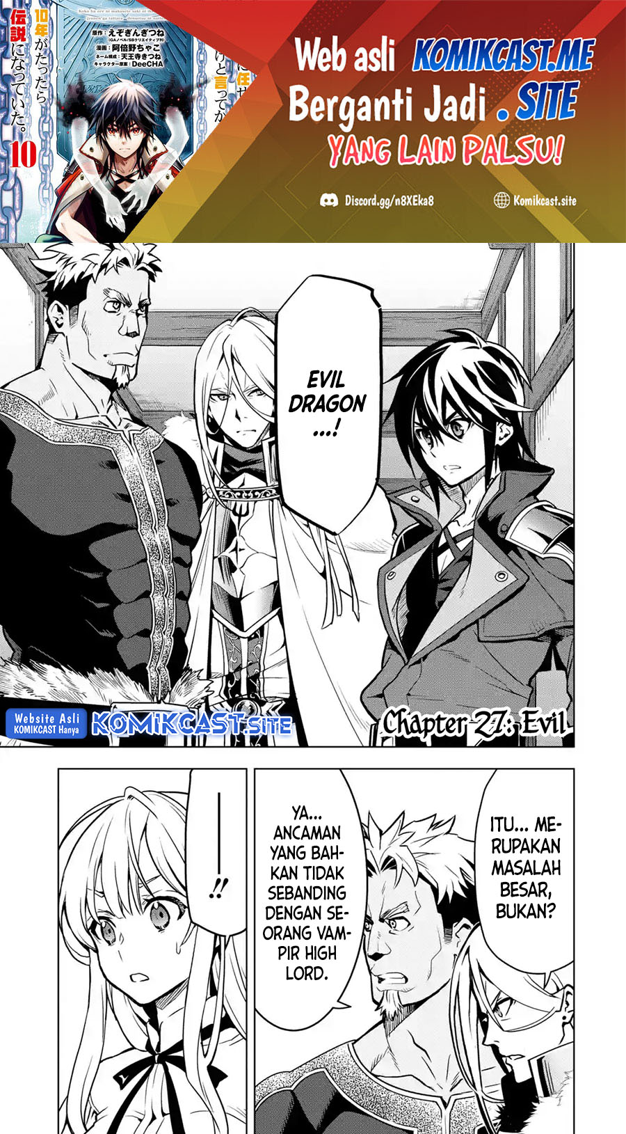 Baca  Koko wa Ore ni Makasete Saki ni Ike to Itte kara 10 Nen ga Tattara Densetsu ni Natteita Chapter 27 Gambar 2