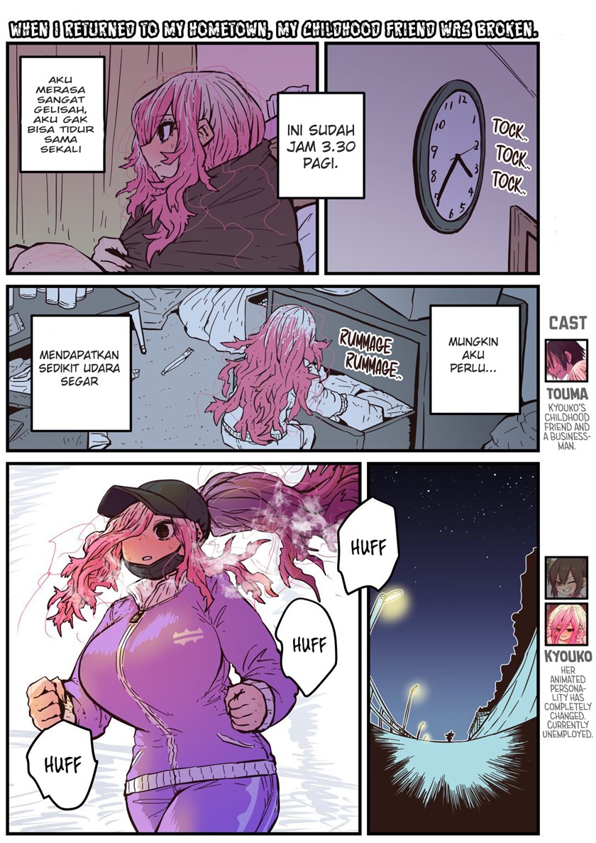 Baca When I Returned to My Hometown, My Childhood Friend was Broken Chapter 18 Gambar 2