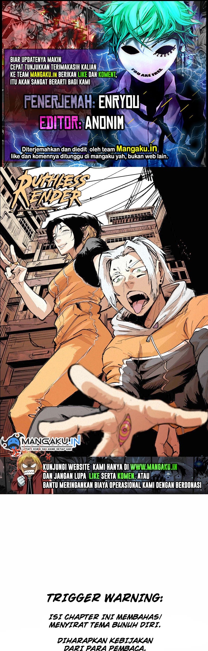 Baca Komik Ruthless Render Chapter 02.1 Gambar 1