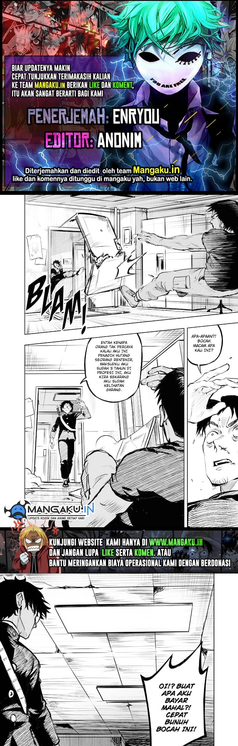 Baca Komik Ruthless Render Chapter 01.2 Gambar 1